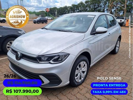 VOLKSWAGEN POLO 1.0 170 TSI SENSE AUTOMÁTICO